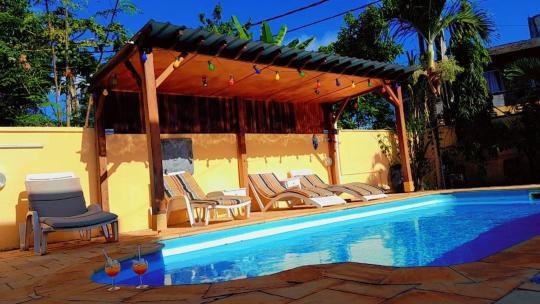 Jolie Villa Santa Avec Piscine Pointe aux Piments Kültér fotó